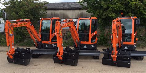 mini digger hire longford|kent hire plant.